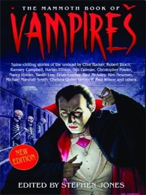 cover image of The Mammoth Book of Vampires